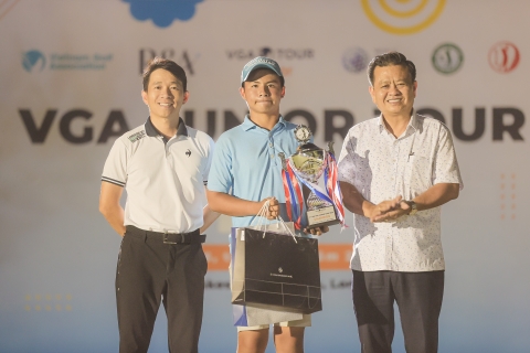 Nguyễn Tuấn Anh mang về danh hiệu VGA Junior Tour