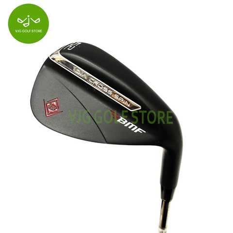 Gậy Golf WEDGE  Golf Partner , 52°/10°BLACK MILLED FACE DIA CROSS SPIN(2022) 52°/10° Steel     New