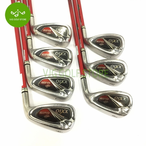 Bộ gậy golf Ironset XXIO MP800 7SR (6-9,P,A,S) Red