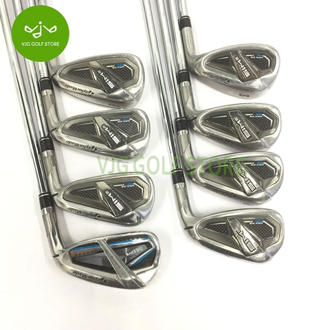 Bộ gậy sắt Ironset TaylorMade Sim Max2 8SR (5-9,P,A,S) KBS 85R