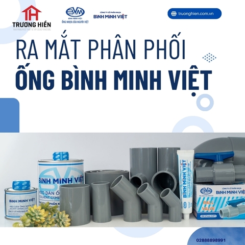 🚿 ỐNG NHỰA BÌNH MINH – CHÍNH HÃNG 100% ĐÃ CÓ MẶT TẠI TRƯƠNG HIỀN!