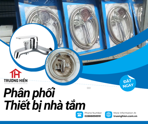 Thiết Bị Nhà Tắm – Sen Vòi Giá Rẻ, Bền Đẹp Cho Mọi Công Trình | Phân Phối Chính Hãng Tại Trương Hiền