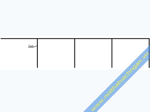 Vách ngăn mặt bàn nỉ VMB04N17