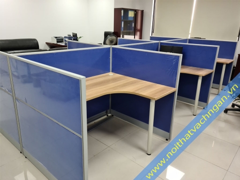 Vách ngăn bàn làm việc nỉ-nỉ VNB02NN