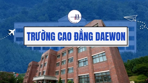 TRƯỜNG CAO ĐẲNG DAEWON - 대원대학교