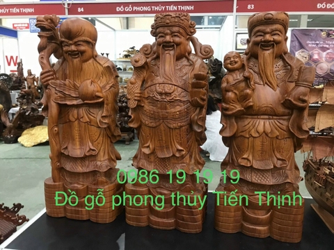 Tượng Tam Đa Gỗ Hương