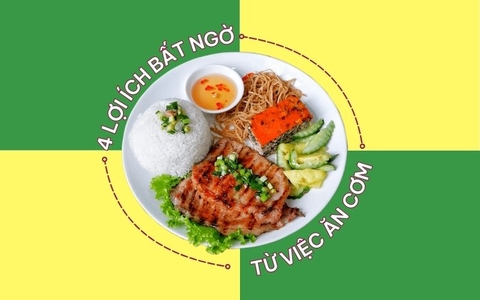 4 LỢI ÍCH BẤT NGỜ TỪ VIỆC ĂN CƠM GẠO TRẮNG