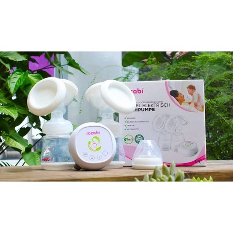 Máy hút sữa điện đôi Rozabi - sản phẩm tiện lợi và tiết kiệm cho mẹ