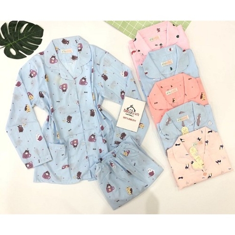 Bộ thô pyjama sau sinh