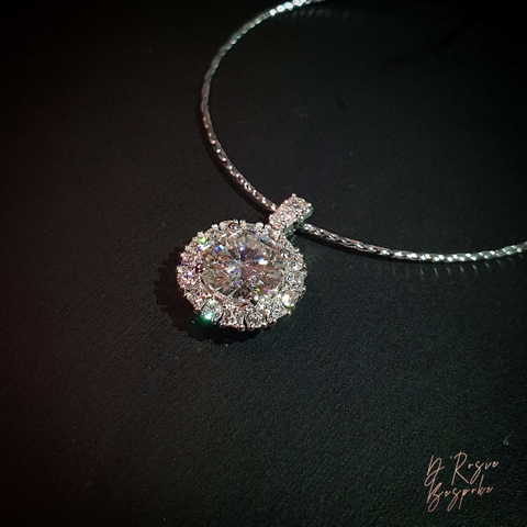 MẶT DÂY CHUYỀN KẾT SWAROVSKI CZ