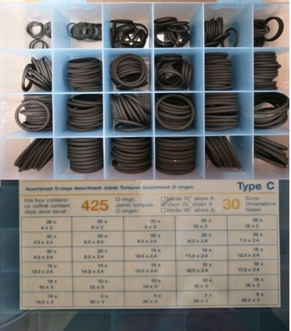 O ring box C-VITON