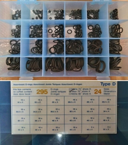 O ring box D-VITON