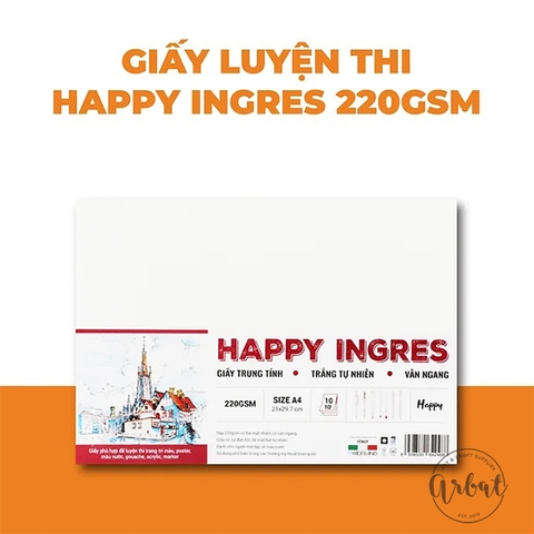 Giấy vẽ Happy Ingres 220gsm