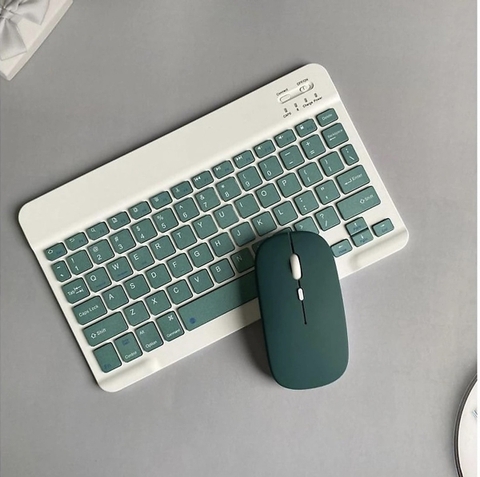 Bộ bàn phím và chuột Bluetooth không dây mini