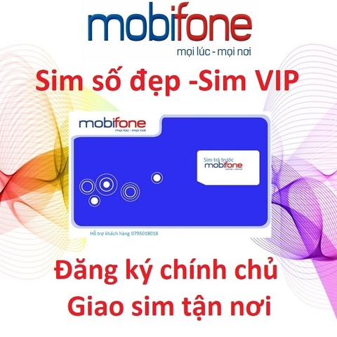 Sim số đẹp Mobifone - Sim cặp