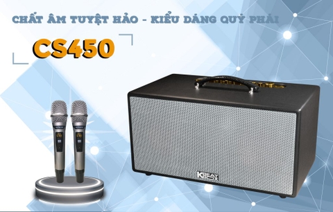 Loa karaoke di động KBeatbox CS450 +2 Mic