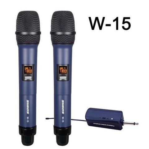Bộ microphone không dây 2GOOD W-15 (2 Mic)