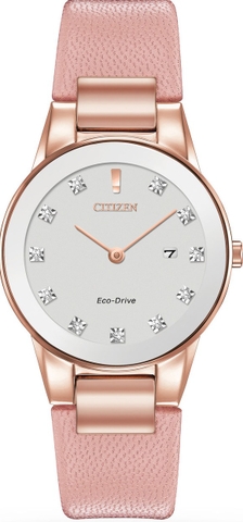 Đồng hồ Eco-Drive Nữ Citizen Axiom Diamond GA1058-08A