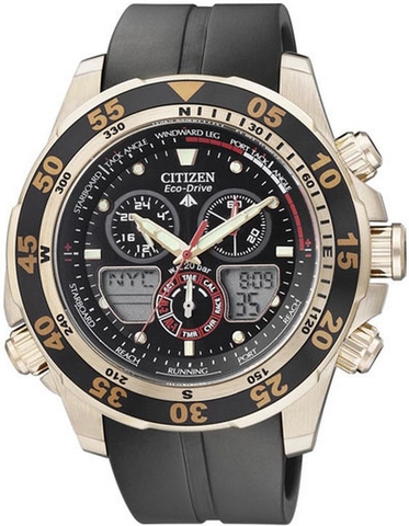 Đồng hồ Eco-Drive Nam Citizen Promaster Chronograph JR4046-03