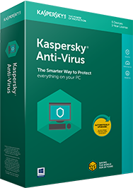 Phần mềm diệt virus Kaspersky Antivirus (KAV) 1 User
