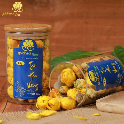 Trà hoa vàng Goldhea Tea hộp 25gr