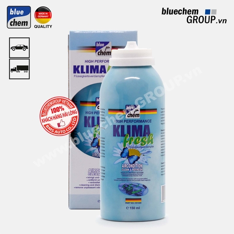 Dung dịch Bluechem Khử mùi Khoang nội thất Ô tô (Klima Fresh)