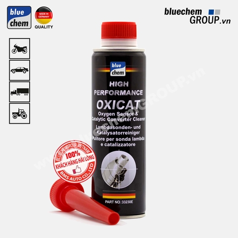Dung dịch Bluechem Vệ sinh Cảm biến Oxy và Bộ xúc tác khí thải (Oxicat) 300ml