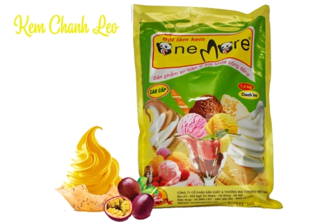 Bột kem tươi OneMore vị Chanh Leo