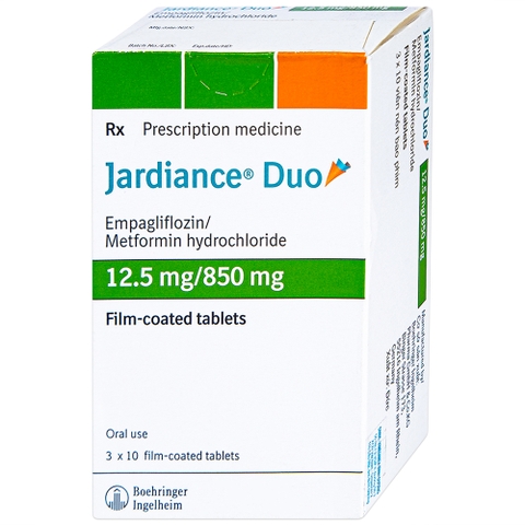Jardiance duo 12.5 mg/850 mg