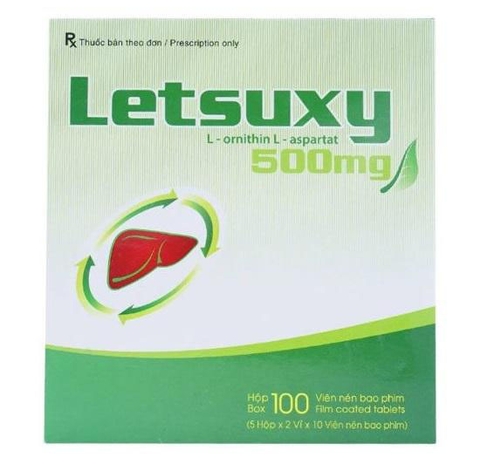Letsuxy (L-Ornithin L-Aspartat 500 mg)