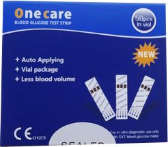 Que Thử đường huyết One care 1