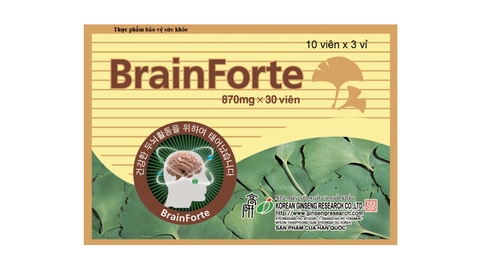BrainForte 870mg x 30 viên