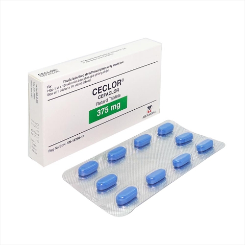 CECLOR TABS 375MG 10