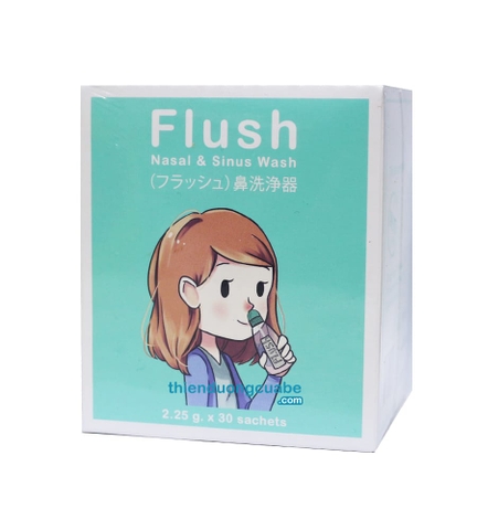 FLUSH - Muối vệ sinh xoang, mũi