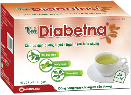 Trà diabetna hộp 25gói x 1.5gam