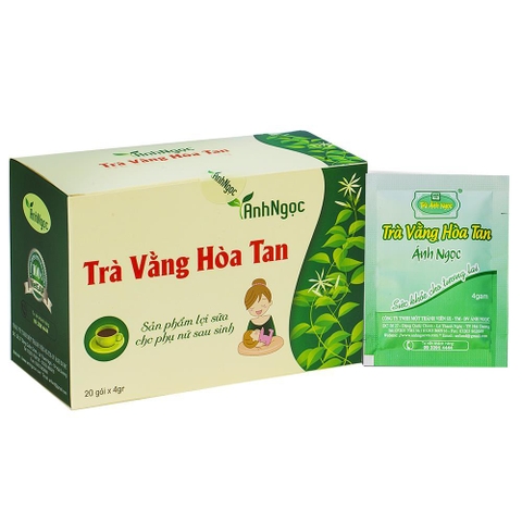 Trà vằng hòa tan ánh ngọc