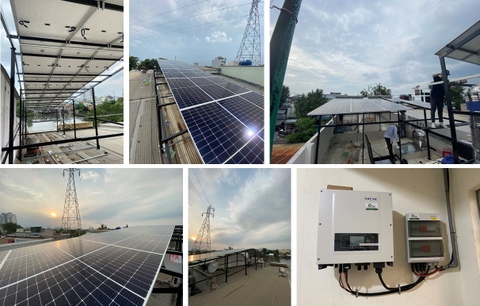 Hệ thống điện mặt trời hòa lưới 15.8KWp