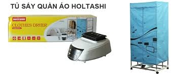 Máy sấy quần áo Holtashi 2 tầng Inox có điều khiển từ xa