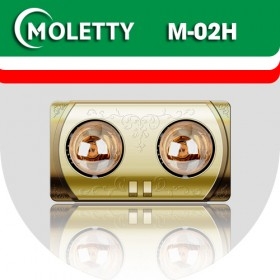 Đèn sưởi nhà tắm Moletty M-02H (Hàng chính hãng)