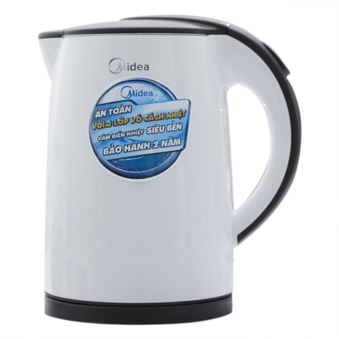 Bình Đun Siêu Tốc Midea Mk-15D - 1.5L (Trắng)