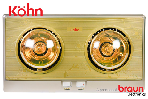Đèn sưởi nhà tắm model KN02G (hàng chính hãng)