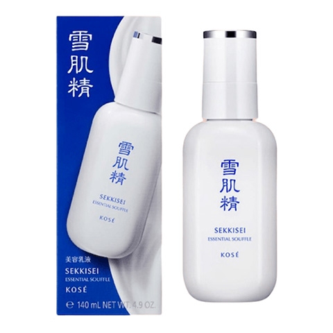 Nhũ tương dưỡng ẩm sâu Kose Sekkisei Essential Souffle 140ml