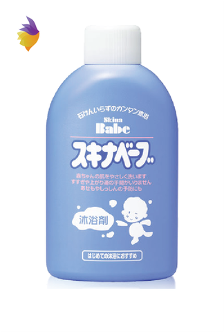 Sữa tắm trẻ em trị rôm sẩy Skina Babe (500 ml) - Nhật Bản