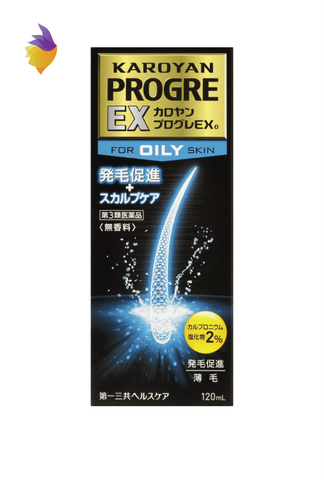 Thuốc mọc tóc Karoyan Progre EX da dầu (120 ml)- Nhật Bản - TADASHOP.VN - Hotline: 0961-615-617 | 0963-616-617