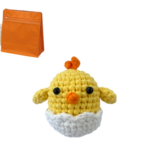 Beginner-Friendly Crochet Tutorial: Chipi the Chick – Cute & Easy Amigurumi