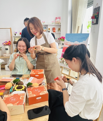HỌC MÓC LEN CHO NGƯỜI MỚI BẮT ĐẦU CÙNG LYLYCRAFT
