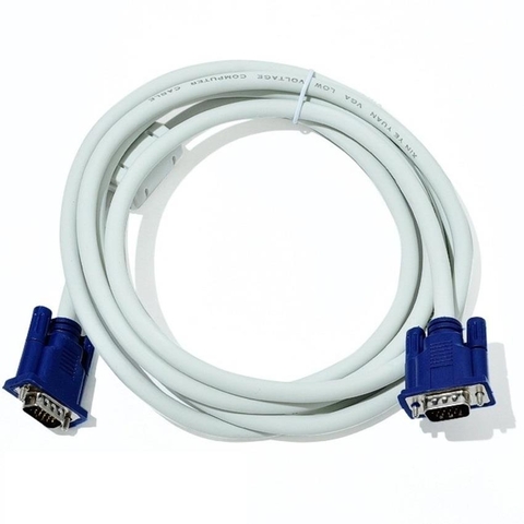 Dây Cáp VGA 5M (3+4) Trắng