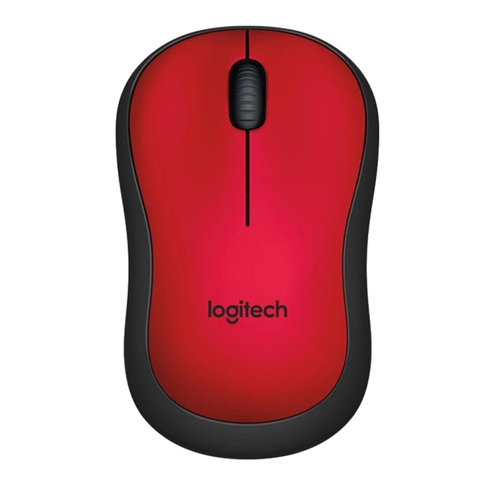 Chuột Không Dây Logitech M221 Silent Đỏ