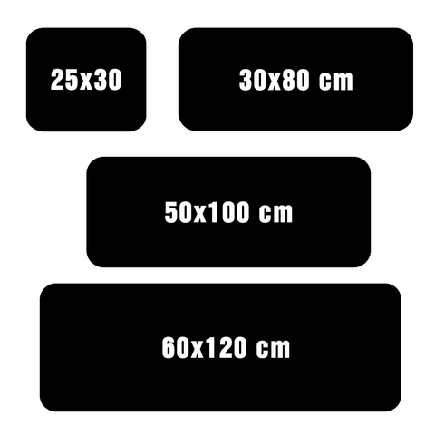 Lót Chuột Đen 25x30 - 30x80 - 40x90 - 50x100 - 60x120 cm