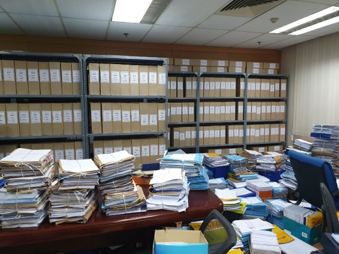 Kệ chứa tài liệu văn phòng
